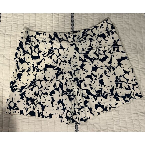 Margaret M Starting Point Womens Floral Print Shorts Size L - Picture 1 of 6